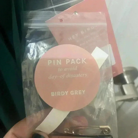 New Birdy Grey Grace Emerald Green Gown Size Large - Picture 7 of 8